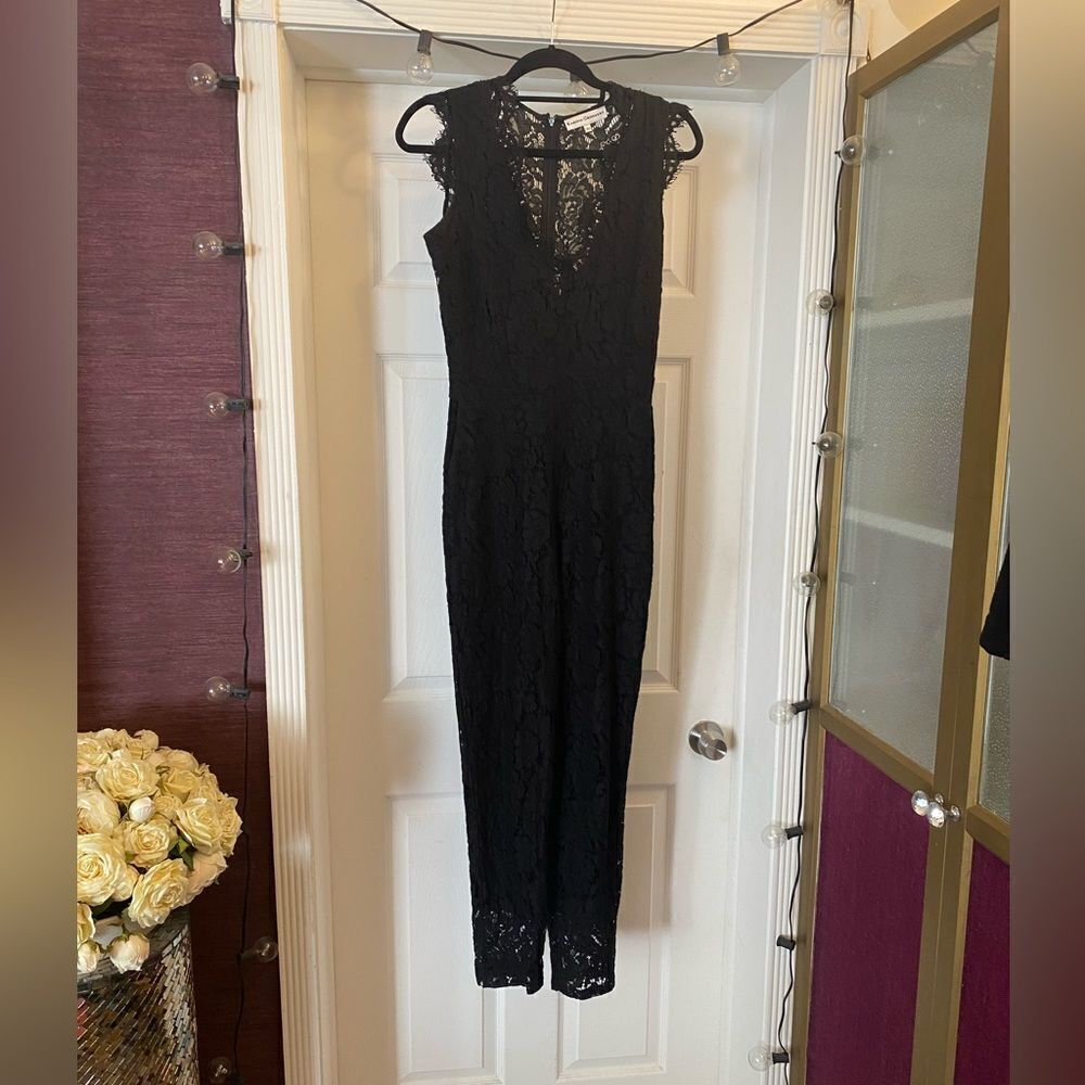 Karina Grimaldi lace jumpsuit, XS